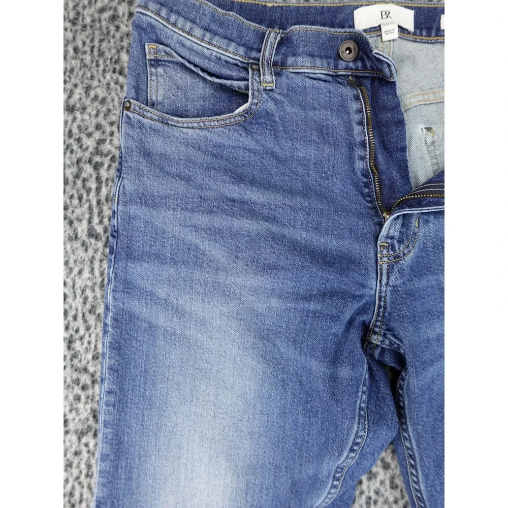 Banana Republic Authentic Straight Jeans‎ Mens 32x32 Blue Medium Wash Stretch
